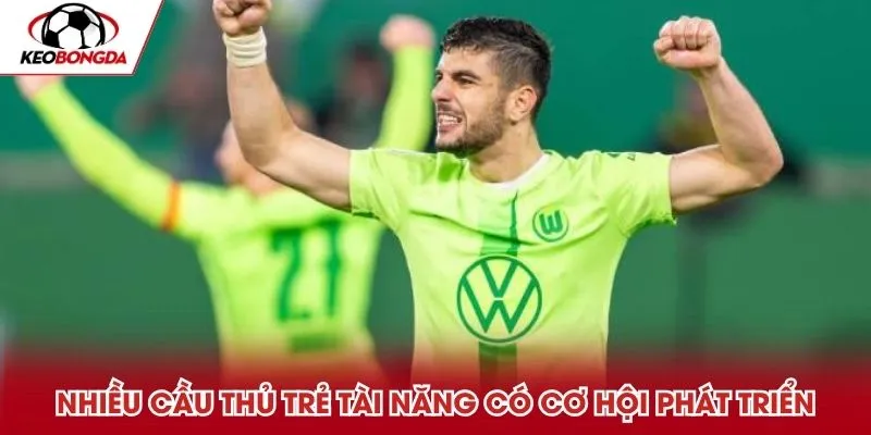 Nhiều cầu thủ trẻ tài năng có cơ hội phát triển